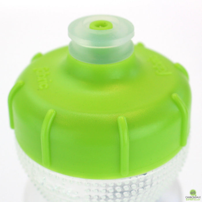 Cannondale Logo Cycling Water Bottle Clear/Green 600ml CP5308U0360