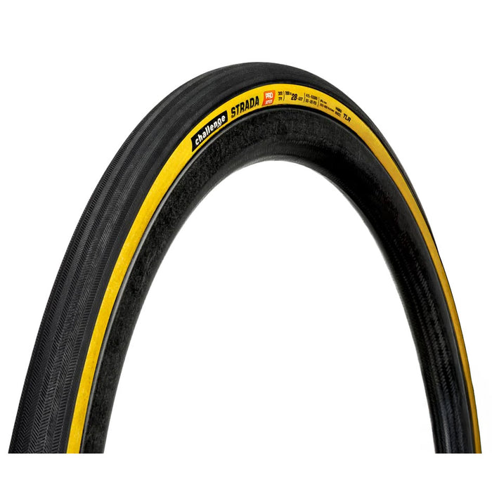 Challenge Tire Strada Pro Tire TLR 700x32 Black/Tanwall