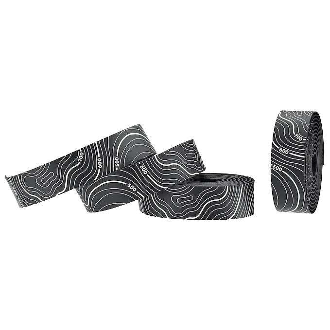 Ciclovation Leather Touch Minimalism Topo Handlebar Tape, Blk/Wht
