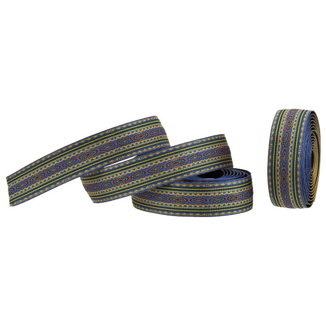 Ciclovation Stylish Ethnic Handlebar Tape, Geom Blue