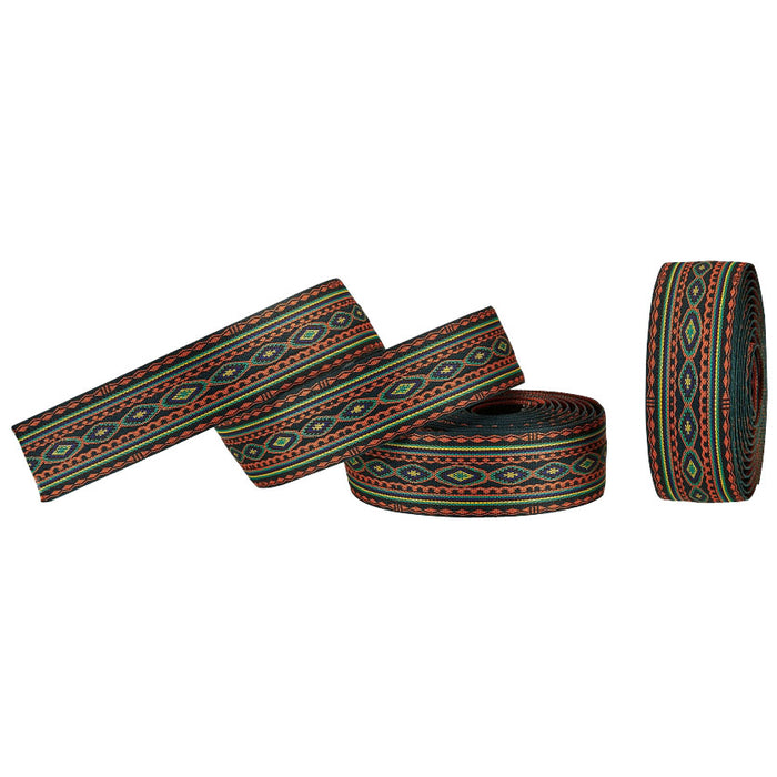 Ciclovation Stylish Ethnic Handlebar Tape, Geom Green