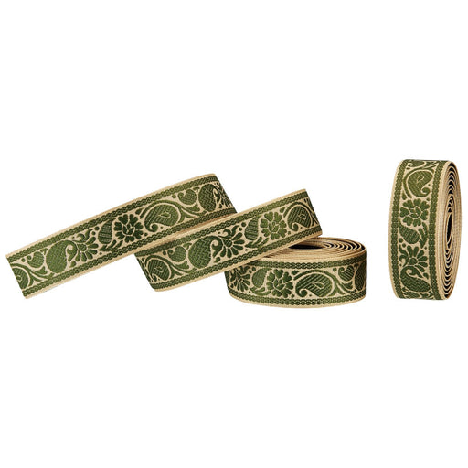 Ciclovation Stylish Ethnic Handlebar Tape, Whale Green