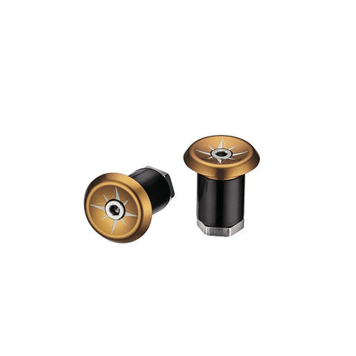 Ciclovation Vortex Lock-In Bar End Plug Bronze