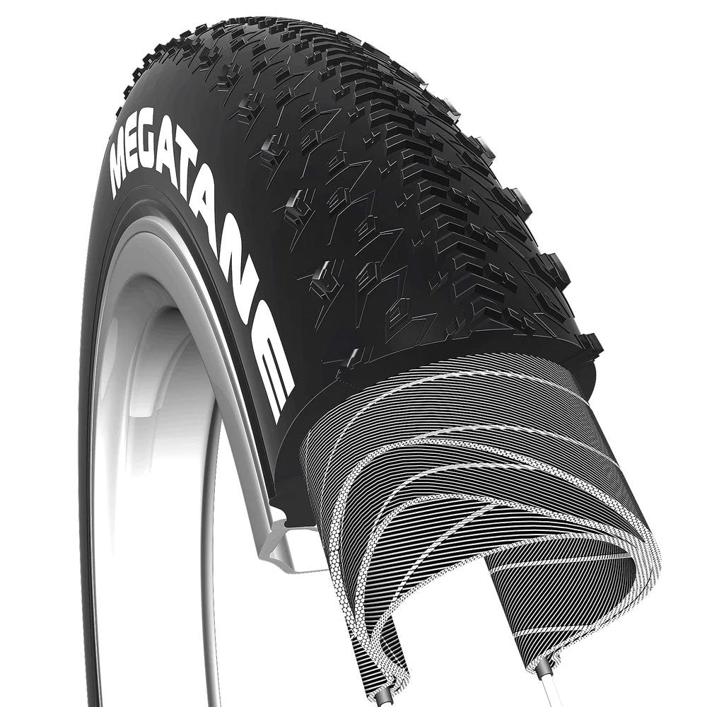 CST Megatane Tire, 20x4.0", Black