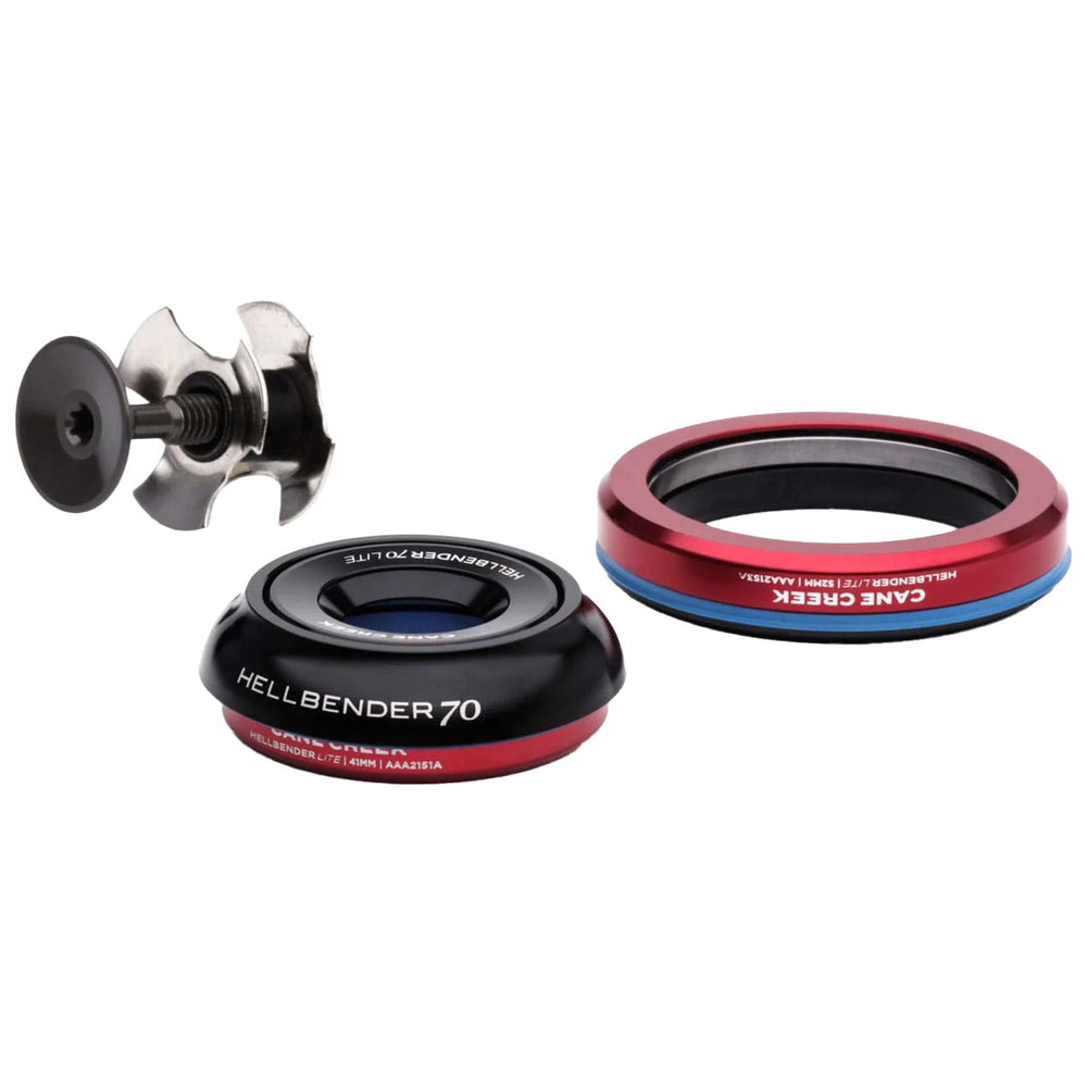 Cane Creek 70-Lite Aethos-25/Crux, IS42/28.6|IS49.5/40.5, Black
