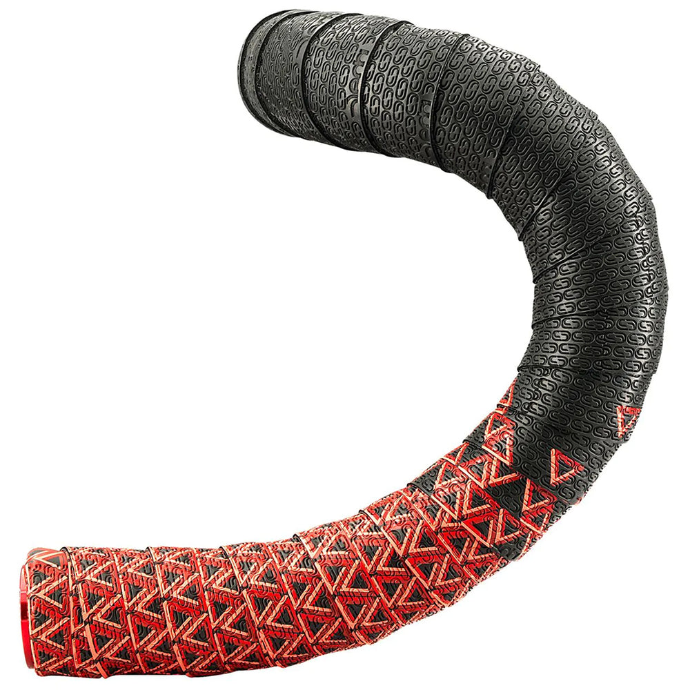 Deda Elementi Loop Handlebar Tape, Black/Red