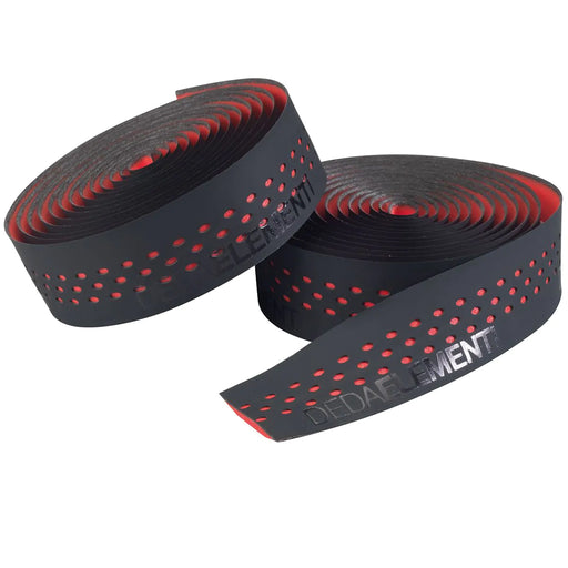 Deda Elementi Presa Handlebar Tape, Black/Red