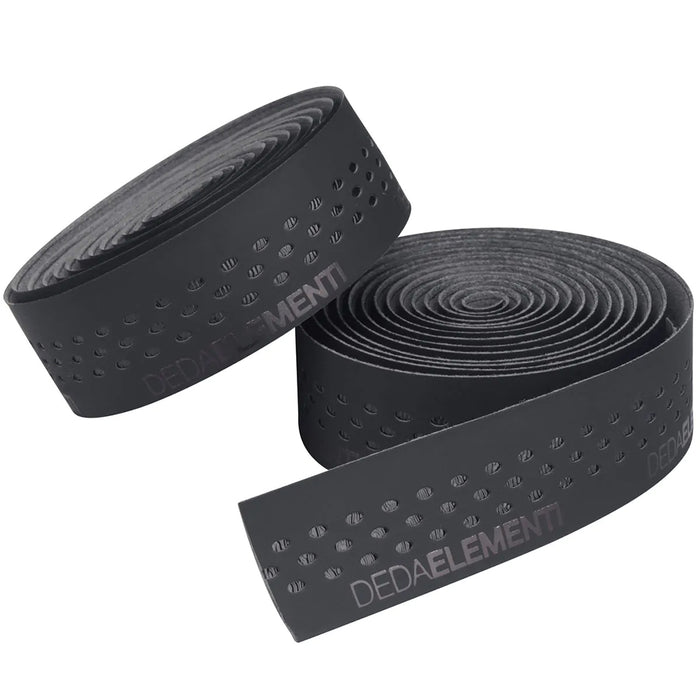 Deda Elementi Presa Handlebar Tape, Black/Gloss Black