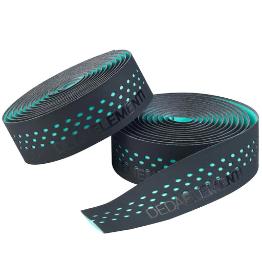 Deda Elementi Presa Handlebar Tape, Black/Celeste