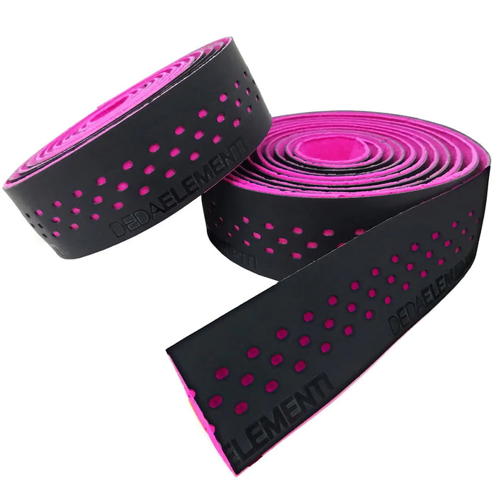 Deda Elementi Presa Handlebar Tape, Black/Fucsia