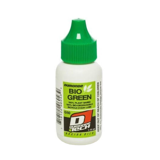 Dumonde Tech G-10 Bio Green Bicycle Chain Lube, 1.0oz
