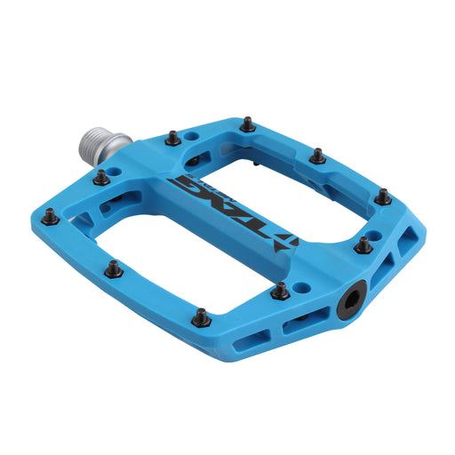 Tag Metals T3 Nylon Platform Pedals, Blue