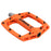 Tag Metals T3 Nylon Platform Pedals, Orange