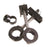 DMR Chain Tugs Chain Tensioner, 14mm with 10mm Adaptor Black Pair