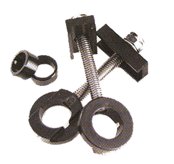 DMR Chain Tugs Chain Tensioner, 14mm with 10mm Adaptor Black Pair