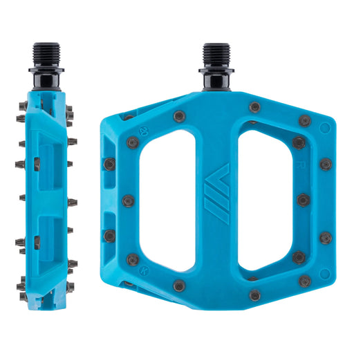 DMR V-11 Pedals, 9/16" - Blue