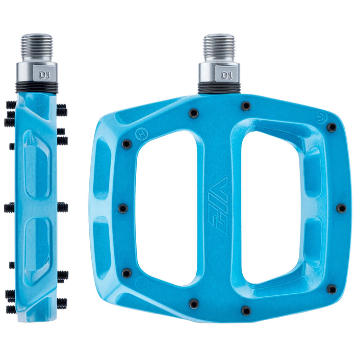DMR V-12 Pedals, 9/16" - Blue