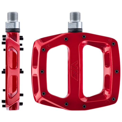 DMR V-12 Pedals, 9/16" - Red