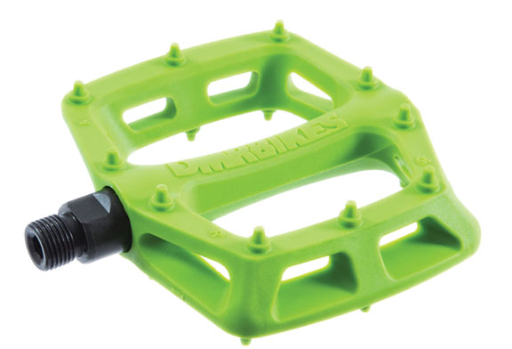 DMR V-6 pedals, 9/16" - green