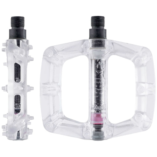 DMR V-6 Pedals, 9/16" - Clear