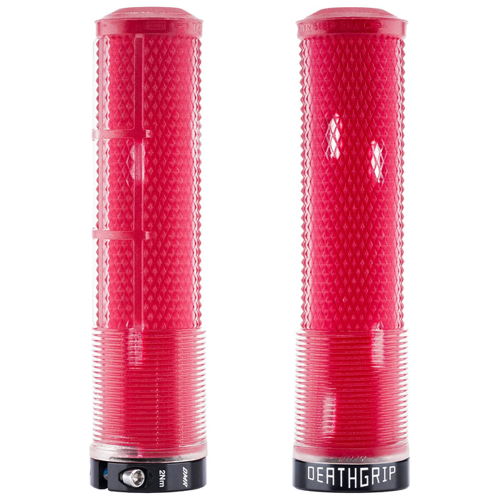 DMR Flangeless DeathGrip 2, Thick - Clear Red