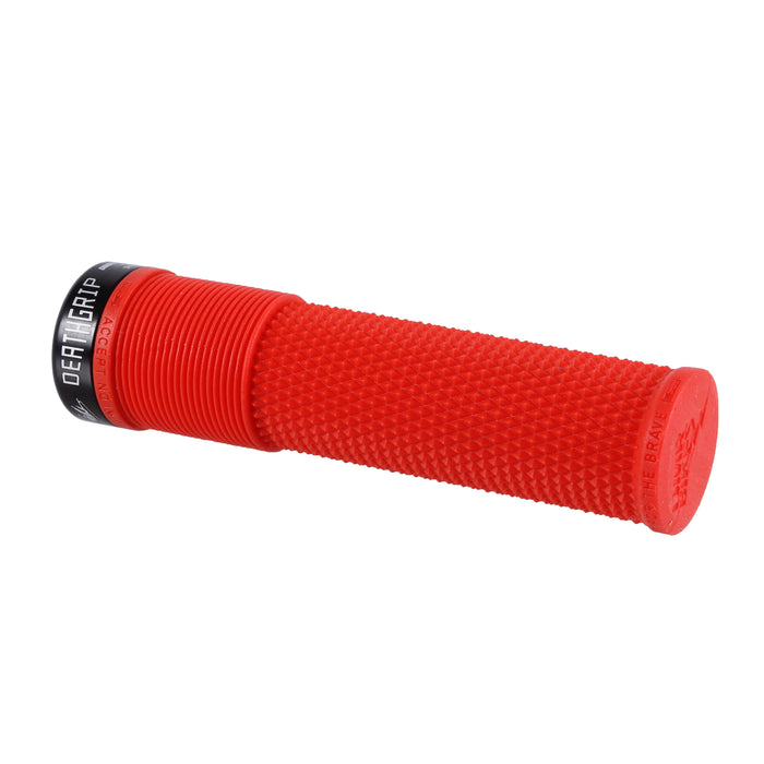 DMR Brendog Flangeless DeathGrip Pair, thin - red