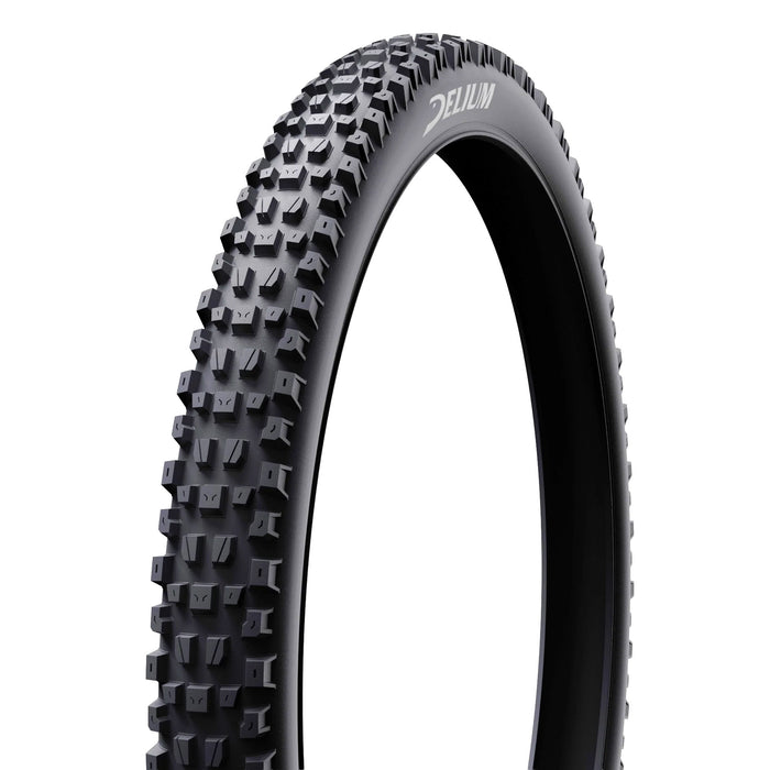Delium Tire Rugged MTB Tire, 29x2.4", Reinforced Dura+ Casing, Blk