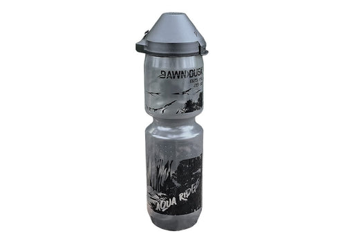 Dawn To Dusk Aqua Ridge Bottle w/ Dirt Mask, Black/Clear - 28oz
