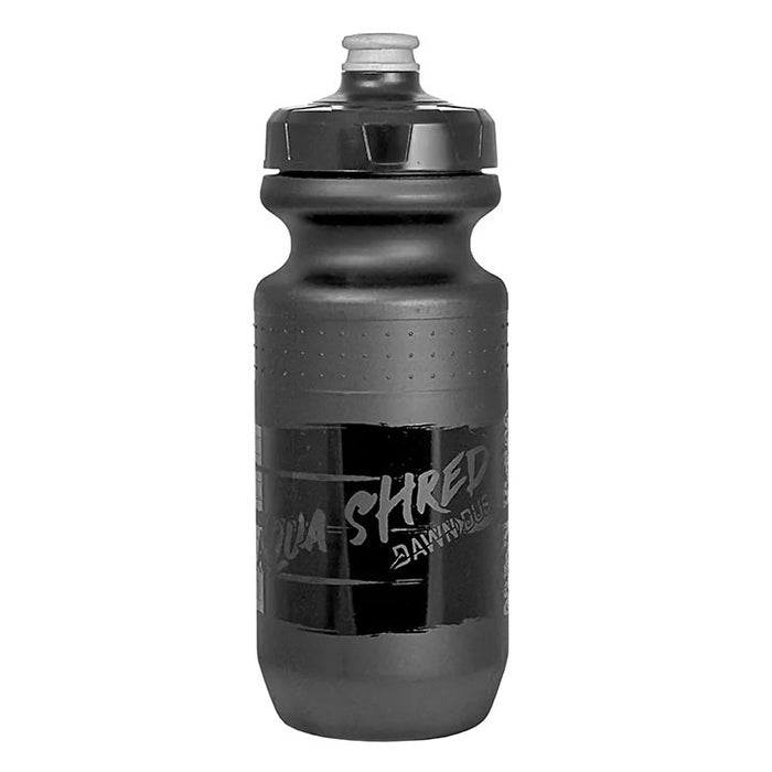 Dawn To Dusk Aqua Shred Bottle Pop 'n Lock, Black/Clear - 21oz