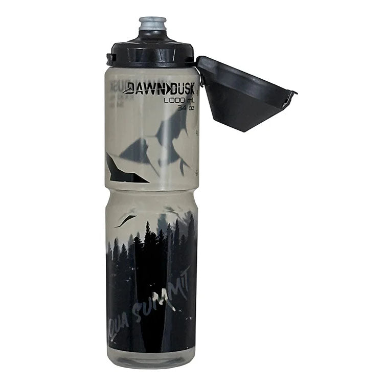 Dawn To Dusk Aqua Summit Bottle Pop 'n Lock w/Mask, Black/Clear 34