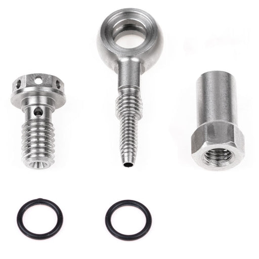 Trickstuff Banjo Kit For 5mm Goodridge Hose, Silver, Each