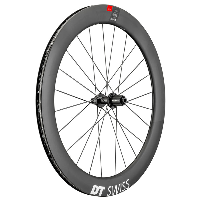 DT Swiss ARC 1100 DiCut 62 Rear Wheel - 700c, 12 x 142mm, Centerlock, HG 11 Road/XDR, Black