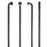 DT Swiss Champion 14g Spoke, Black, 318mm, 20/Count