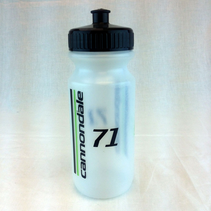 Cannondale 71 Waterbottle Clear/Green/Black 16oz