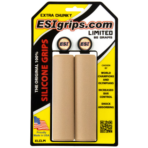 ESI grips MTB Extra Chunky Silicone Grips, Tan