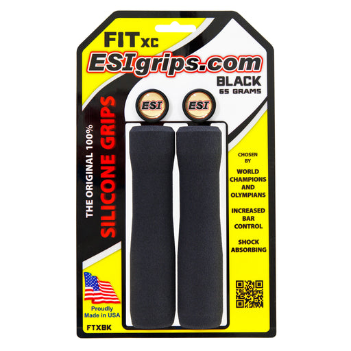 ESI FIT XC Grips: Black