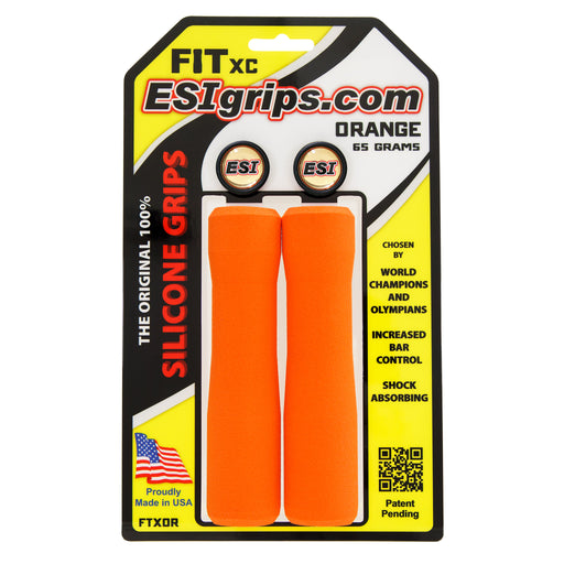 ESI FIT XC Grips: Orange