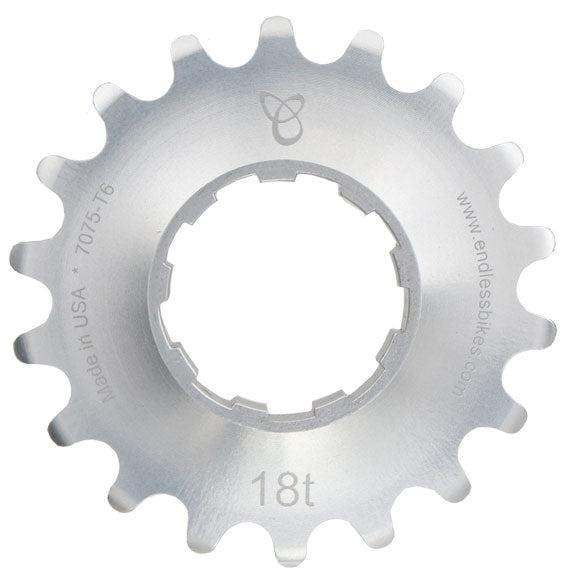 Endless Bike Kick Ass Cog, 18t - Silver Ano