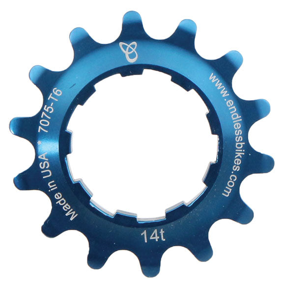 Endless Bike Kick Ass Cog, 14t - Blue Ano