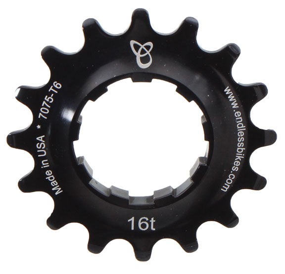 Endless Bike Kick Ass Cog, 16t - Black Ano