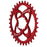 Endless Bike DM Chainring, SRAM DM 32T - Red