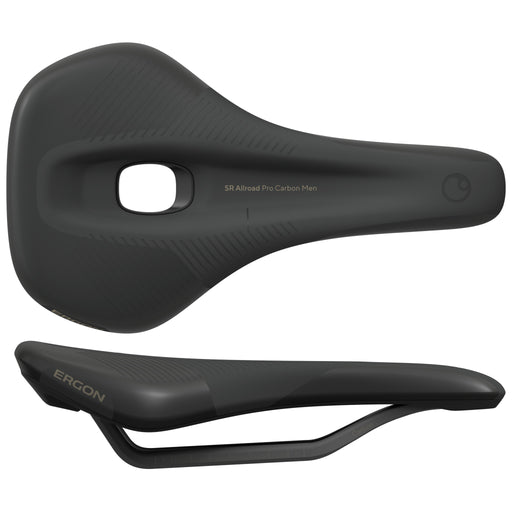 Ergon SR Allroad Pro Carbon Saddle - Carbon, Black, Men's, Medium/Large