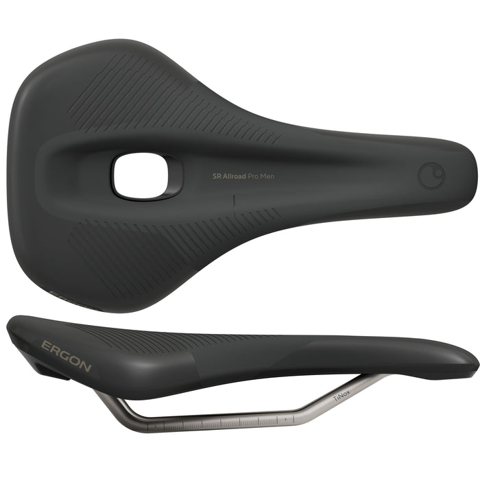Ergon SR Allroad Pro Men's Saddle, M/L, Black