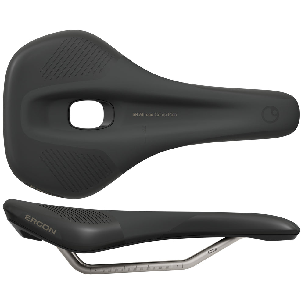 Ergon SR Allroad Comp Men's Saddle, S/M, Black