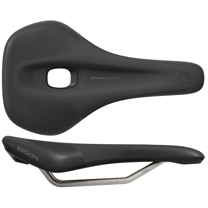 Ergon SR Allroad Comp Men's Saddle, S/M, Black