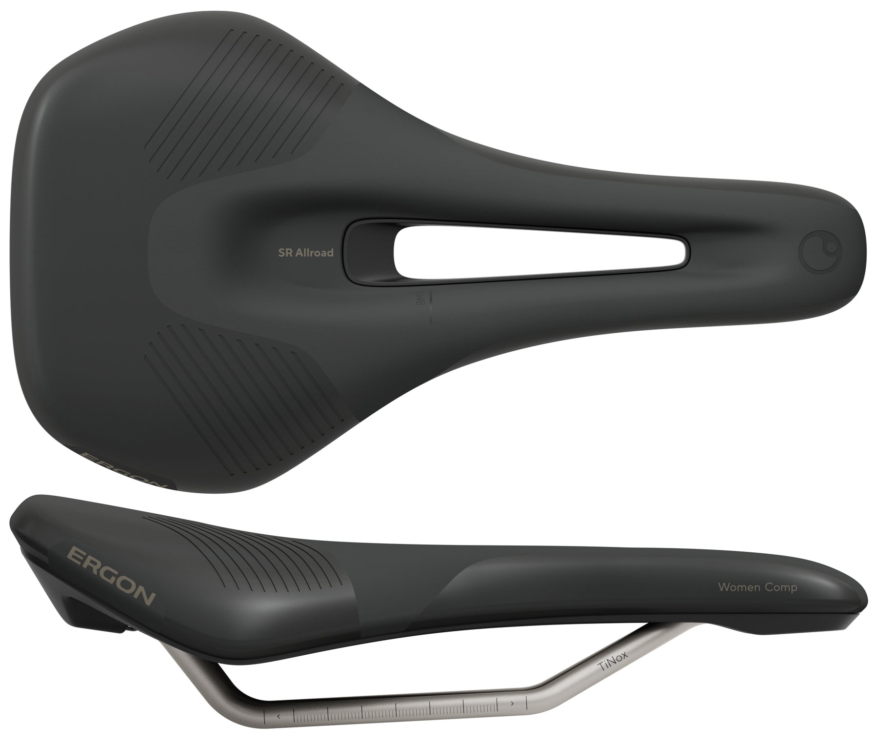 Ergon SR Allroad Comp Women's Saddle, S/M, Black