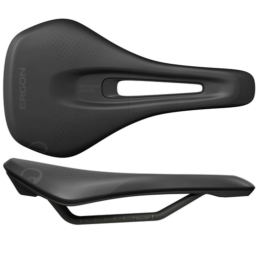 Ergon SRS Sport Gel Women's Saddle, Medium/Large, Black