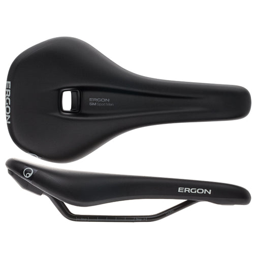 Ergon SM Sport Men's Saddle, Small/Medium - Black