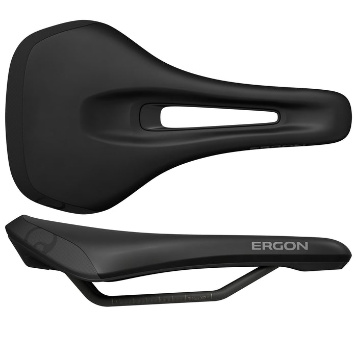 Ergon SMS Women's Saddle, Medium/Large, Black