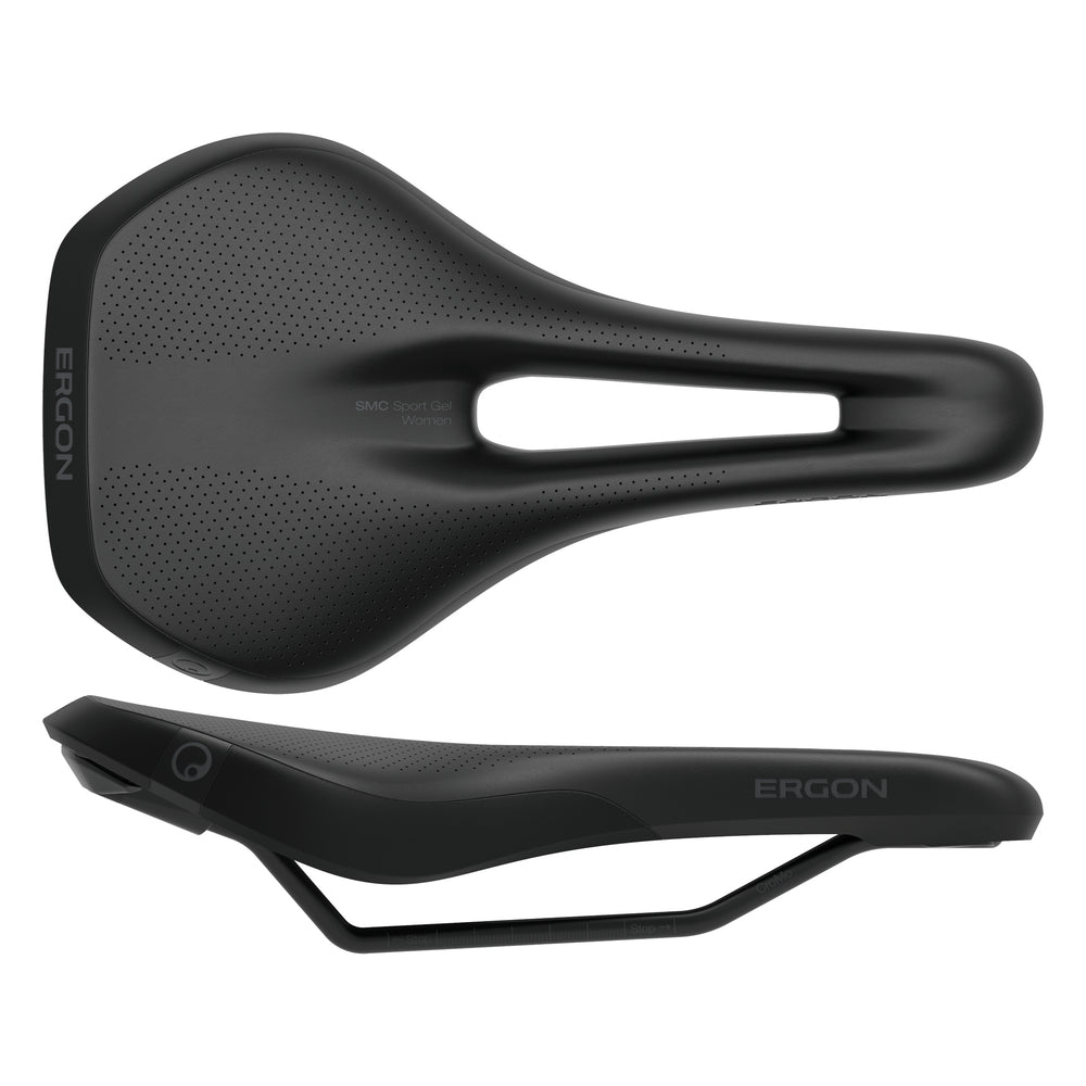 Ergon SMC Women's Sport Gel Saddle, Small/Medium - Stealth